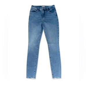 Good American Great Legs Jeans Size 10 / 30 Medium Wash Stretch Denim